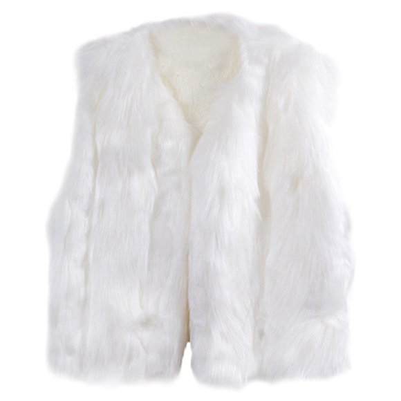CODE22 Faux Fur Soft Vest - Picture 4 of 4
